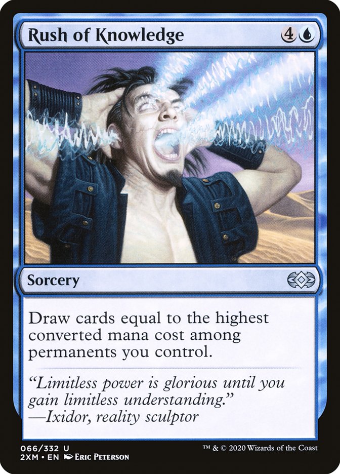 Rush of Knowledge [Double Masters] | The Time Vault CA