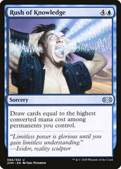 Rush of Knowledge [Double Masters] | The Time Vault CA
