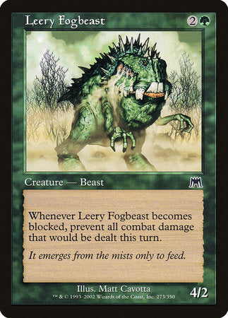 Leery Fogbeast [Onslaught] | The Time Vault CA