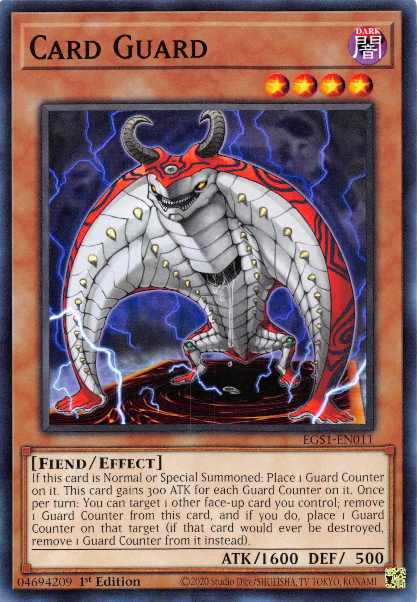 Card Guard [EGS1-EN011] Common | The Time Vault CA