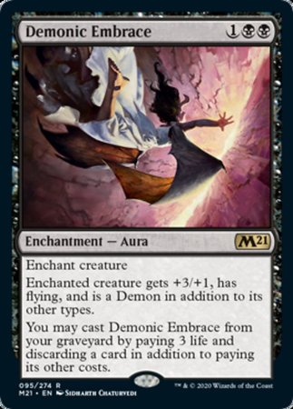 Demonic Embrace [Core Set 2021] | The Time Vault CA