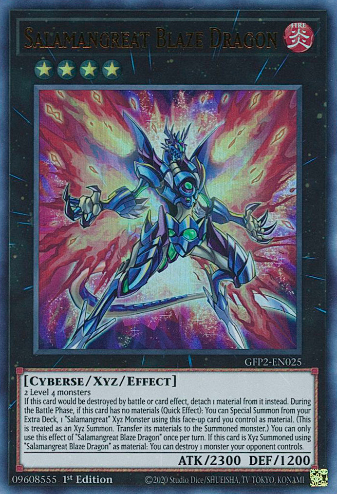 Salamangreat Blaze Dragon [GFP2-EN025] Ultra Rare | The Time Vault CA