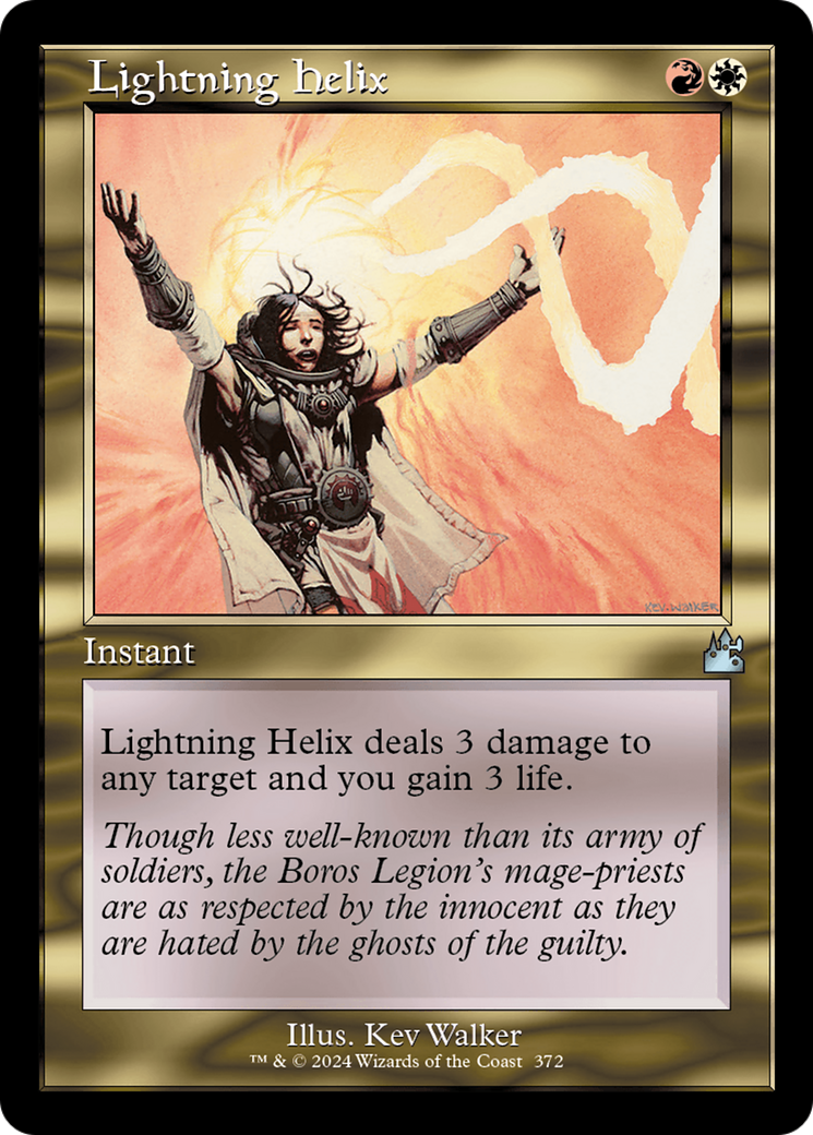 Lightning Helix (Retro Frame) [Ravnica Remastered] | The Time Vault CA