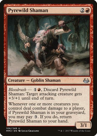 Pyrewild Shaman [Modern Masters 2017] | The Time Vault CA