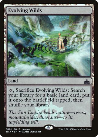 Evolving Wilds [Rivals of Ixalan Promos] | The Time Vault CA