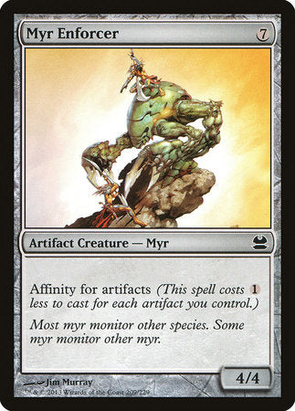 Myr Enforcer [Modern Masters] | The Time Vault CA