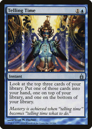 Telling Time [Ravnica: City of Guilds] | The Time Vault CA