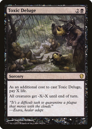 Toxic Deluge [Commander 2013] | The Time Vault CA