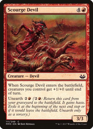Scourge Devil [Modern Masters 2017] | The Time Vault CA