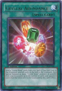 Crystal Abundance [LCGX-EN166] Rare | The Time Vault CA