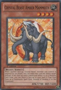 Crystal Beast Amber Mammoth [LCGX-EN159] Common | The Time Vault CA