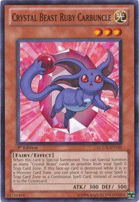 Crystal Beast Ruby Carbuncle [LCGX-EN155] Common | The Time Vault CA