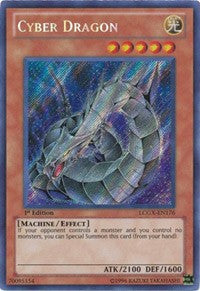 Cyber Dragon (Alternate Art) [LCGX-EN176] Secret Rare | The Time Vault CA