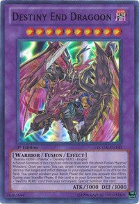 Destiny End Dragoon [LCGX-EN140] Super Rare | The Time Vault CA