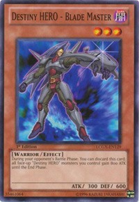Destiny HERO - Blade Master [LCGX-EN129] Common | The Time Vault CA