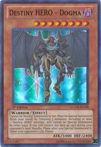 Destiny HERO - Dogma [LCGX-EN128] Super Rare | The Time Vault CA