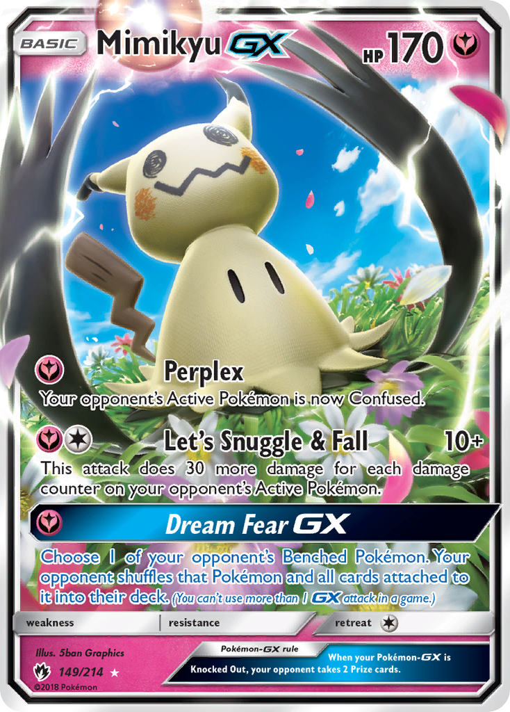 Mimikyu GX (149/214) [Sun & Moon: Lost Thunder] | The Time Vault CA