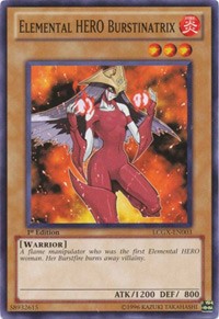 Elemental HERO Burstinatrix [LCGX-EN003] Common | The Time Vault CA