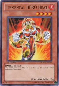 Elemental HERO Heat [LCGX-EN037] Common | The Time Vault CA