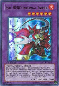 Evil HERO Infernal Sniper [LCGX-EN071] Ultra Rare | The Time Vault CA