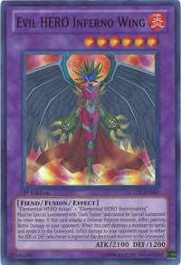 Evil HERO Inferno Wing [LCGX-EN067] Super Rare | The Time Vault CA