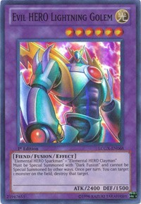 Evil HERO Lightning Golem [LCGX-EN068] Super Rare | The Time Vault CA