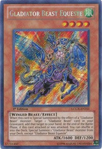 Gladiator Beast Equeste [LCGX-EN251] Secret Rare | The Time Vault CA