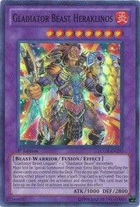 Gladiator Beast Heraklinos [LCGX-EN253] Super Rare | The Time Vault CA