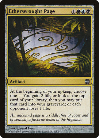 Etherwrought Page [Alara Reborn] | The Time Vault CA