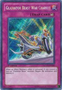 Gladiator Beast War Chariot [LCGX-EN266] Secret Rare | The Time Vault CA