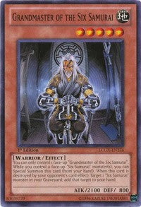 Grandmaster of the Six Samurai [LCGX-EN226] Common | The Time Vault CA