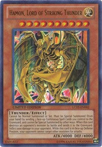 Hamon, Lord of Striking Thunder [LC02-EN002] Ultra Rare | The Time Vault CA