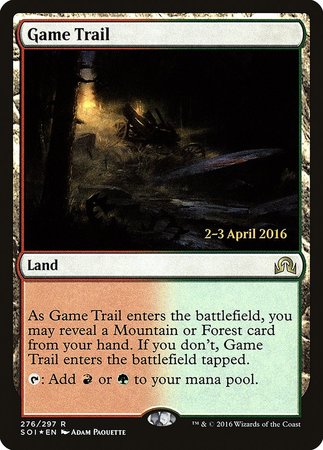Game Trail [Shadows over Innistrad Promos] | The Time Vault CA