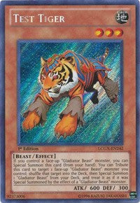 Test Tiger [LCGX-EN242] Secret Rare | The Time Vault CA