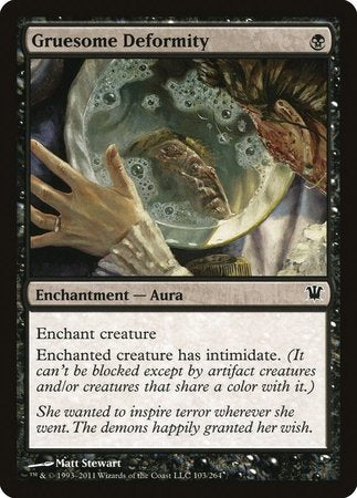 Gruesome Deformity [Innistrad] | The Time Vault CA