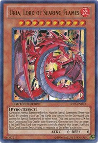 Uria, Lord of Searing Flames [LC02-EN001] Ultra Rare | The Time Vault CA