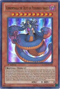 Vennominaga the Deity of Poisonous Snakes [LCGX-EN191] Ultra Rare | The Time Vault CA