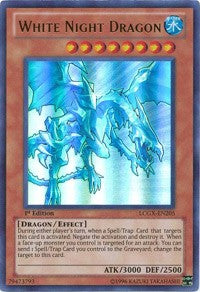 White Night Dragon [LCGX-EN205] Ultra Rare | The Time Vault CA