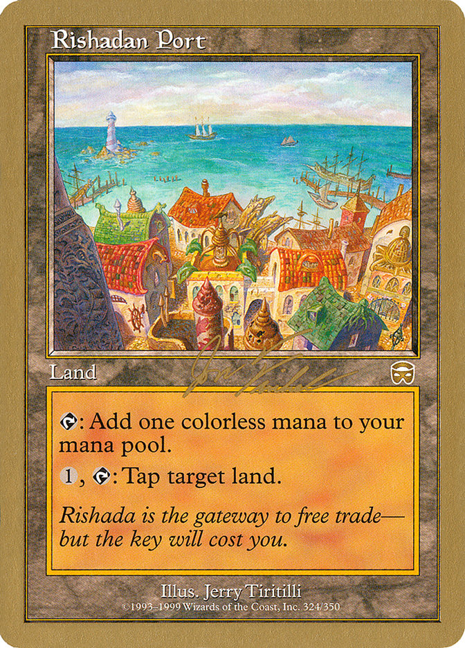 Rishadan Port (Jon Finkel) [World Championship Decks 2000] | The Time Vault CA