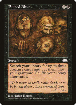 Buried Alive [Weatherlight] | The Time Vault CA