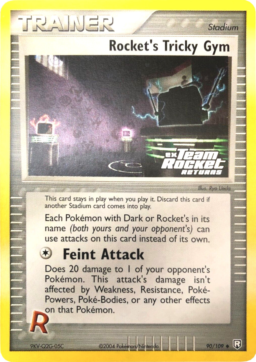 Rocket's Tricky Gym (90/109) (Stamped) [EX: Team Rocket Returns] | The Time Vault CA