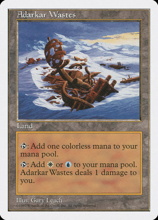 Adarkar Wastes [Fifth Edition] | The Time Vault CA