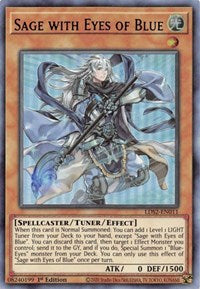 Sage with Eyes of Blue (Purple) [LDS2-EN011] Ultra Rare | The Time Vault CA