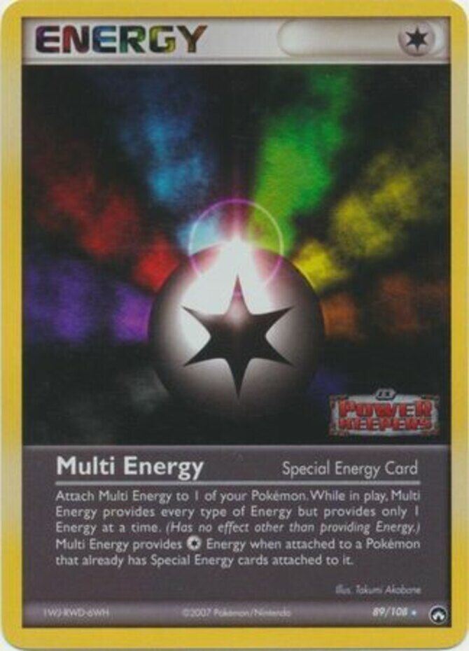Multi Energy (89/108) (Stamped) [EX: Power Keepers] | The Time Vault CA