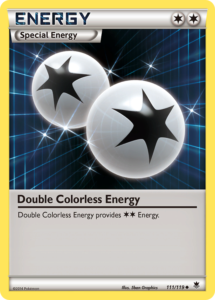 Double Colorless Energy (111/119) [XY: Phantom Forces] | The Time Vault CA