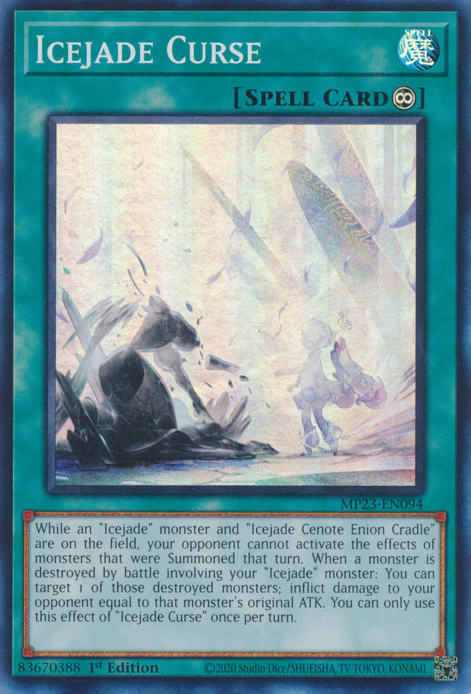Icejade Curse [MP23-EN094] Super Rare | The Time Vault CA