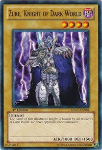 Zure, Knight of Dark World [SDGU-EN004] Common | The Time Vault CA