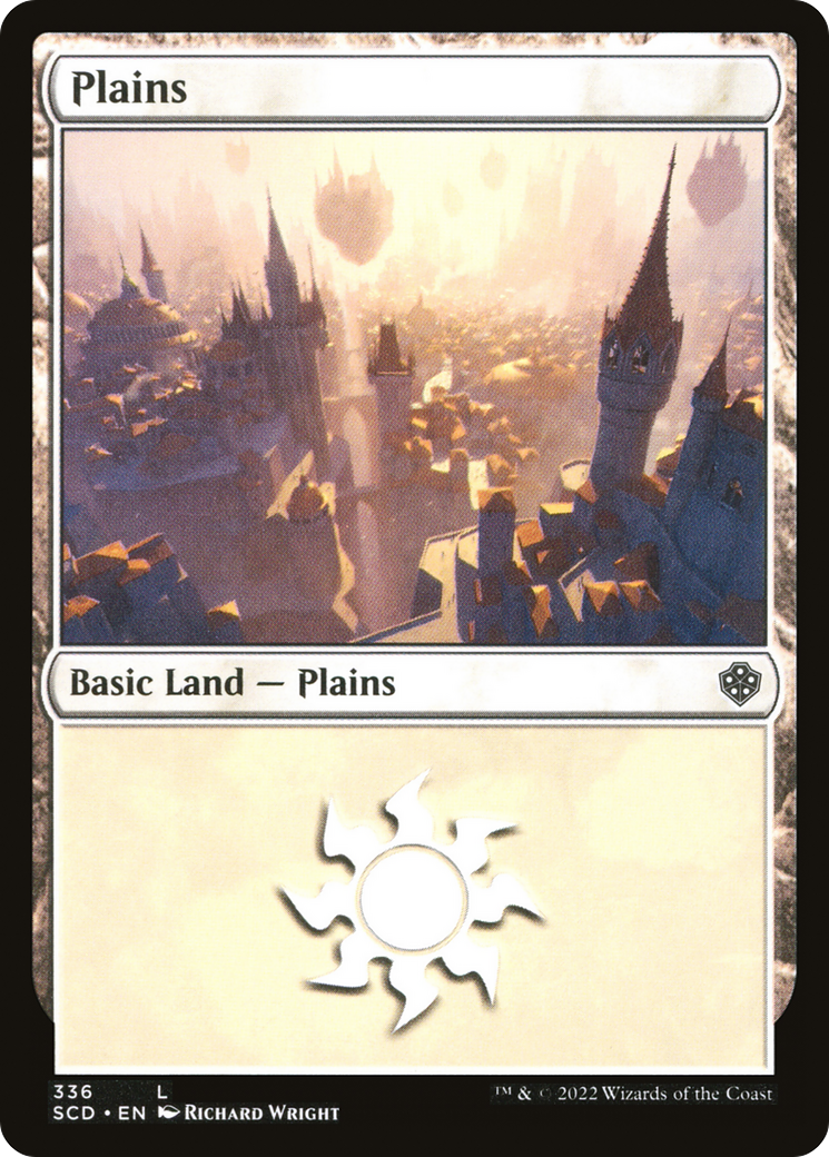 Plains (336) [Starter Commander Decks] | The Time Vault CA