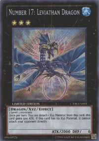 Number 17: Leviathan Dragon [CT08-EN001] Secret Rare | The Time Vault CA