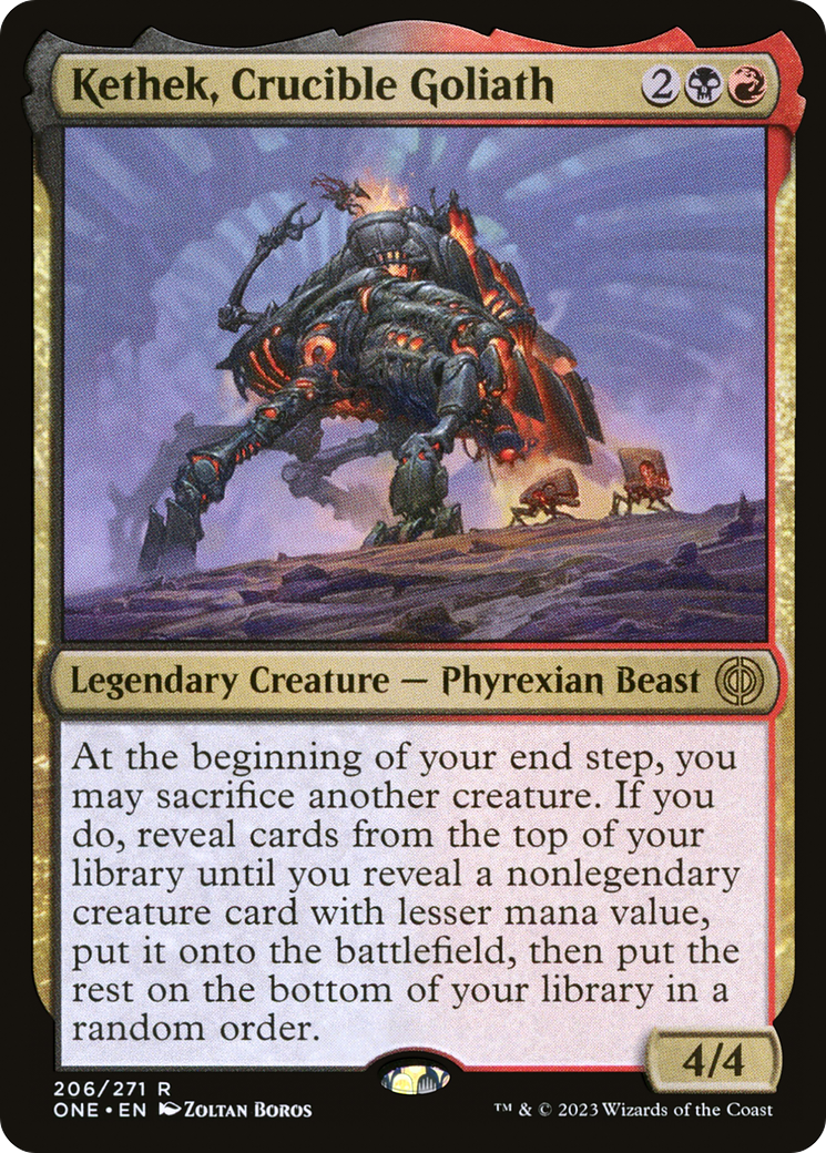 Kethek, Crucible Goliath [Phyrexia: All Will Be One] | The Time Vault CA